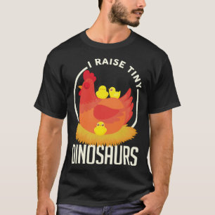 Camiseta Eu Crio Dinossauros Minúsculos Fazendeiro Murmurad