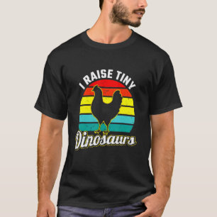 Camiseta Eu Crio Dinossauros Minúsculos Mulheres Meninas Fr