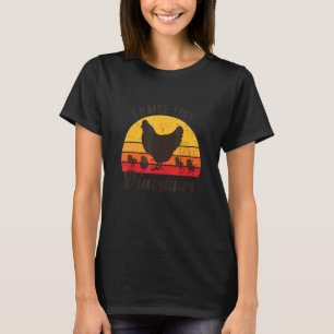 Camiseta Eu Crio Dinossauros Minúsculos Mulheres Meninas Fr