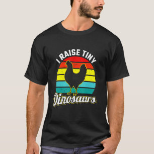 Camiseta Eu Crio Dinossauros Minúsculos Mulheres Meninas Fr