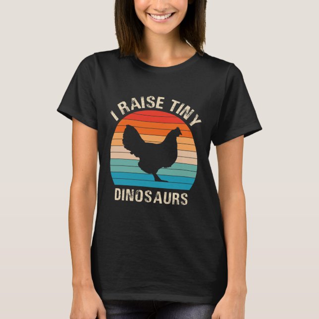 Camiseta Eu-crio Dinossauros Minúsculos-presente Engraçado  (Frente)