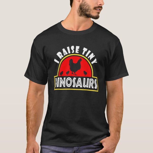 Camiseta Eu Crio Dinossauros Minúsculos Presente Engraçado  (Frente)