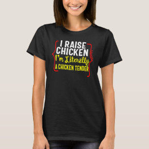 Camiseta Eu Crio Frango Vida no Campo Agricultor Cowgi