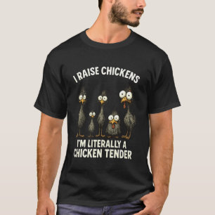 Camiseta Eu Crio Galinhas Frango Engraçado Ternura para Avi