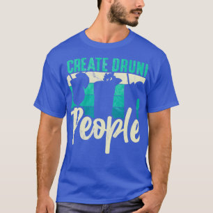 Camiseta Eu Crio o Bebado Barkeeper Barmaid BarmanBart