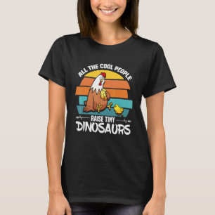 Camiseta Eu Crio Pequenos Dinossauros Fazendas de Animais F