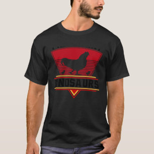 Camiseta Eu Crio Pequenos Dinossauros Fazendeiro de Frango