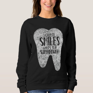 Camiseta Eu Crio Sorrisos Dentistas Trabalho de Dentista Od