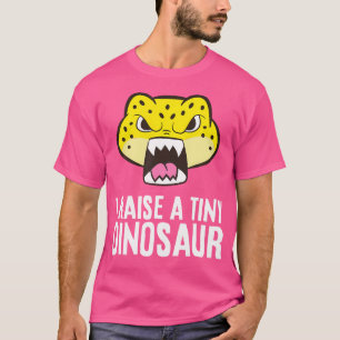 Camiseta Eu Crio Um Pequeno Dinossauro Réptil Fofinho Pet L