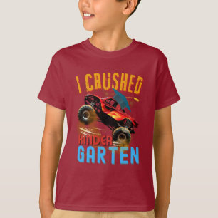 Camiseta Eu Cruzei A Graduação De Caminhões Do Monstro D