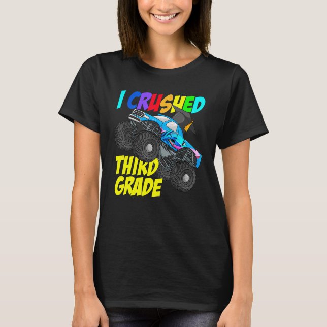 Camiseta Eu Cruzei Caminhão Monstro De Terceiro Grau Gr (Frente)