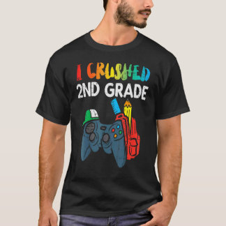 Camiseta Eu Cruzei O Controlador De Jogo Da Grau De segundo