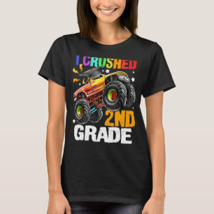 Camiseta Eu Cruzei Um Caminhão De Monstros De segundo Gratu