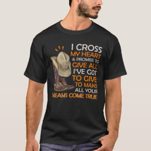 Camiseta Eu Cruzo Meu Coração, Vaqueiros Do País Ocident