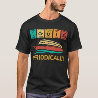 Camiseta Eu Cruzo Periodicamente Mesa Periódica Engraçada