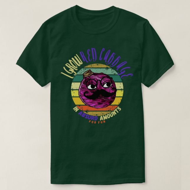 Camiseta Eu Culpo Couve Vermelha Em Quantias Absurdas Para  (Frente do Design)