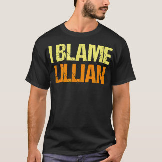 Camiseta Eu Culpo Lillian Amigos Engraçados Humor Amigo Sab