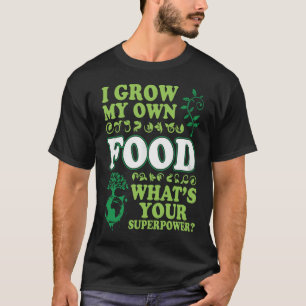Camiseta Eu Culpo Minha Própria Comida - Jardinagem