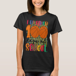 Camiseta Eu Dava 100 Dias De Jogador De Basquete Na Escola