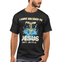 Eu Decidi Seguir a Jesus Batismo-Mateus 28:19