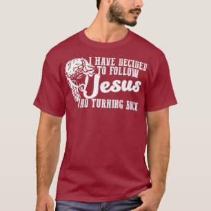 Camiseta Eu Decidi Seguir Jesus Fé Baseado Em Legal