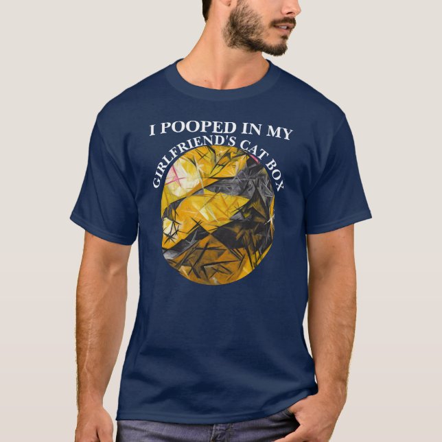 Camiseta EU DEFECei NA CAIXA DE AREIA DA MINHA NAMORADA (Frente)