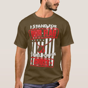 Camiseta Eu defendo a nossa bandeira Vereador Cristão T-Shi
