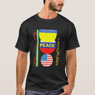 Camiseta Eu Defendo A Paz E A Unidade A Qualquer Momento