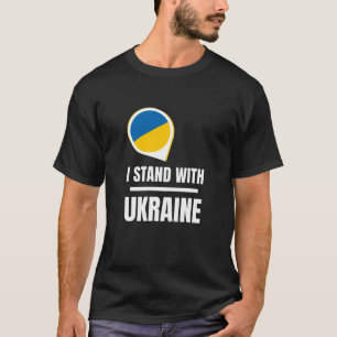 Camiseta Eu defendo a Ucrânia - apoiem os ucranianos