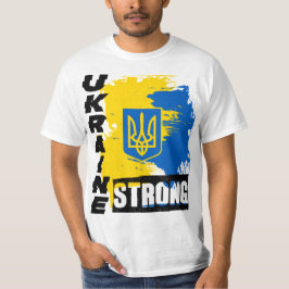 Camiseta Eu Defendo A Ucrânia Que Apoie Fortemente A Ucrâni