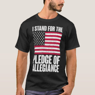Camiseta Eu Defendo O Compromisso De Fidelidade À América O