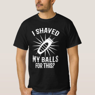 Camiseta Eu Dei As Bolas Por Isto - Gif De Humor Adulto Eng
