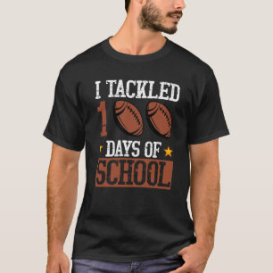 Camiseta Eu dei conta dos primeiros 100 dias de futebol esc