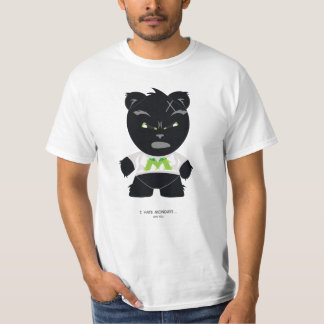 Camiseta Eu deio-o segundas-feiras e!