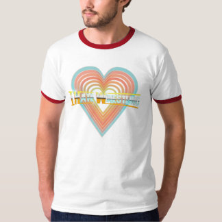 Camiseta Eu deio o T retro dos homens da luta