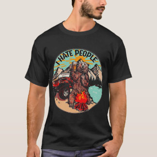 Camiseta Eu deio pessoas que eu como pessoas da cerveja de