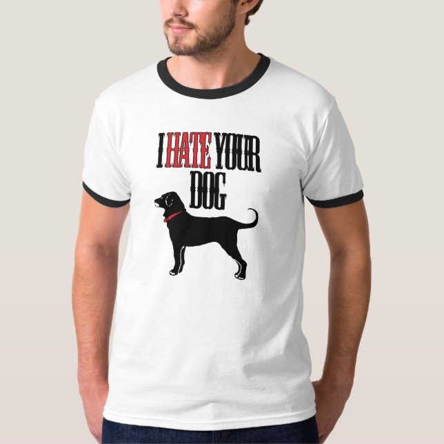 Camiseta Eu deio seu cão (Frente)