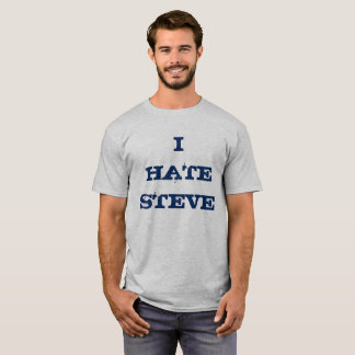 Camiseta Eu deio Steve. Equipe James