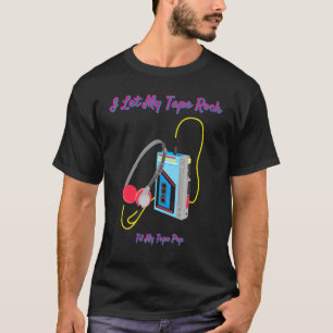 Camiseta Eu Deixei Minha Fita Rocha Entapar Minha Fita Pop 