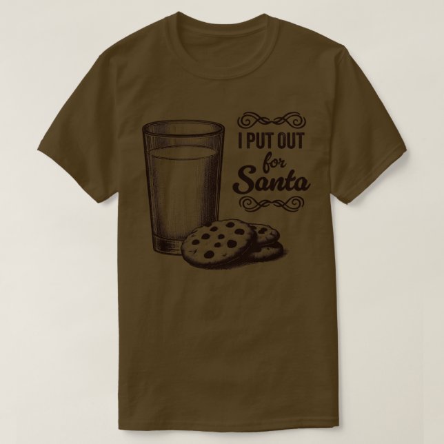 Camiseta Eu Deixei Para Papais noeis Feliz Natal (Frente do Design)