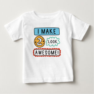 Camiseta Eu Deixo Dois Parecerem Incríveis