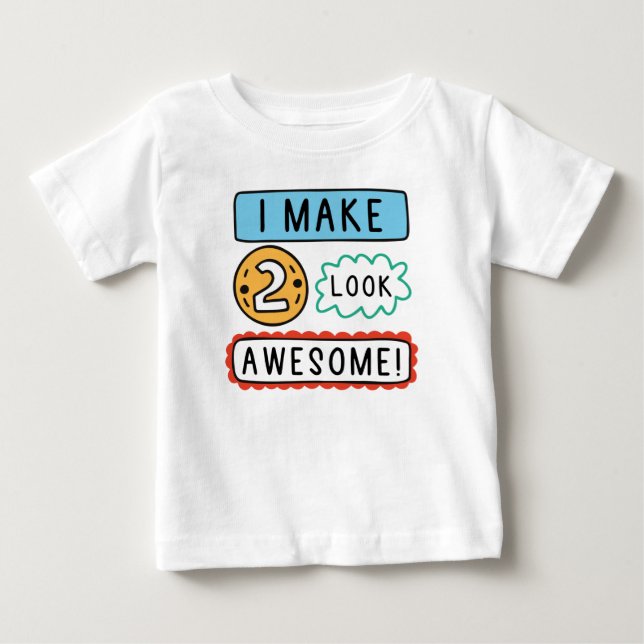 Camiseta Eu Deixo Dois Parecerem Incríveis (Frente)