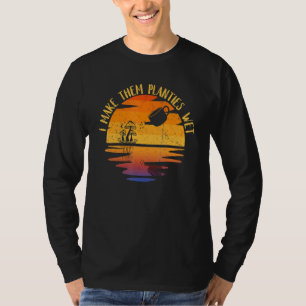 Camiseta Eu Deixo Essas Plantinhas Molhadas Jardins de Plan