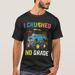 Camiseta Eu Derrotei a Formatura de Caminhão Monstro da 2ª