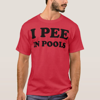 Camiseta Eu Descasco Bebê de Piscina Humor Y2Kee