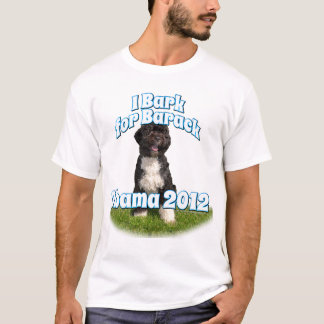 Camiseta Eu descasco para Barack, BO o primeiro cão Obama