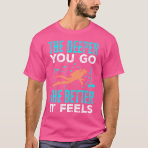 Camiseta Eu Desço Apenas Diga Scuba Mergulhando Mergulho