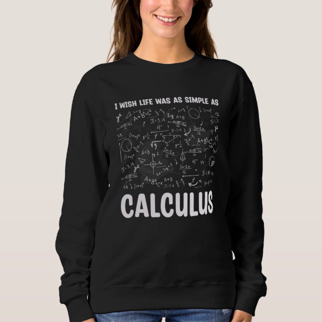 Camiseta Eu Desejo Que a Vida Fosse Simples Como a Matemáti (Frente)