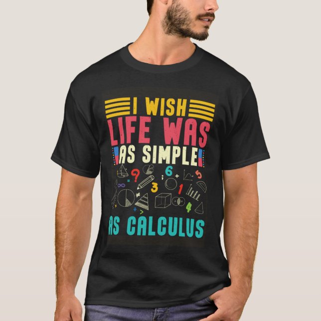Camiseta Eu Desejo Que A Vida Fosse Tão Simples Quanto A Ma (Frente)