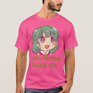 Camiseta Eu Desenhar Que Lembrem Feliz Dia Yuuka Kazami Tou